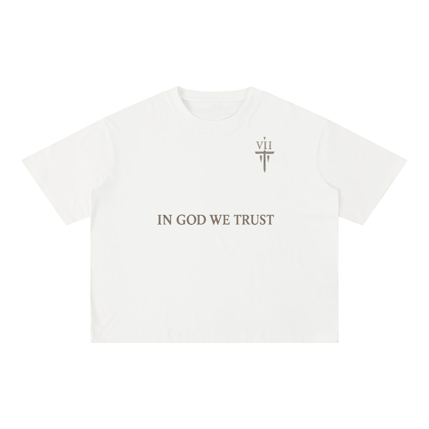 Mineral Wash Boxy Cotton T-Shirt