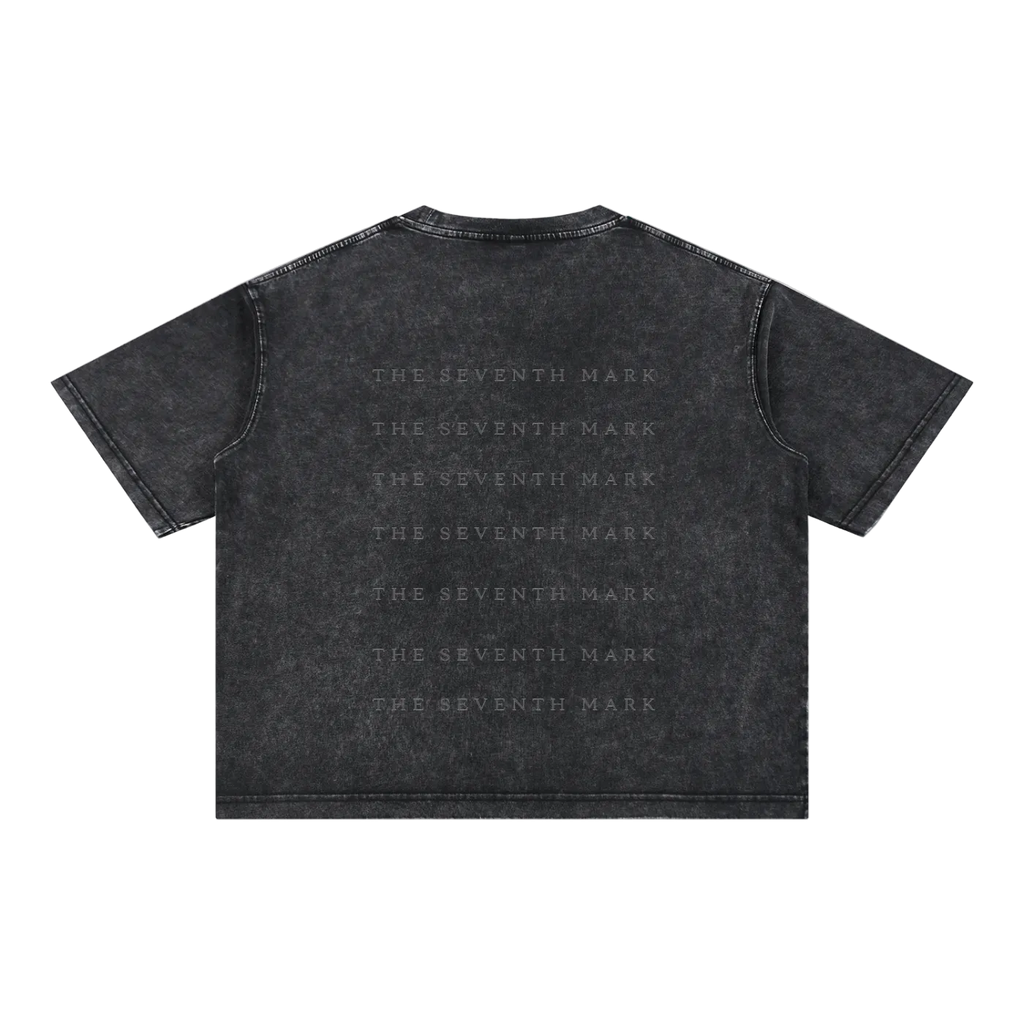 Mineral Wash Boxy Cotton T-Shirt